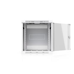 Ubiquiti UniFi 12U nástěnný rackový rozvaděč, hloubka 600 mm, skleněné dveře