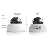 Ubiquiti UniFi AI Dome – 4K kopulová AI kamera, bílá