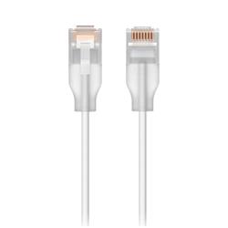 Ubiquiti UniFi Etherlighting Patch Cable 0,15m (UACC-Cable-Patch-EL-0.15M-W) - 0,15m, Cat.6, 2.5Gbps, bílý