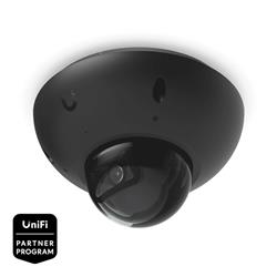 Ubiquiti UniFi G6 Dome, 4K venkovní IP kamera s AI analýzou, černá