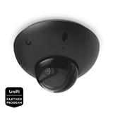 Ubiquiti UniFi G6 Dome, 4K venkovní IP kamera s AI analýzou, černá