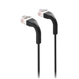 Ubiquiti UniFi Patch Cable, Ultra tenký patch kabel s podporou 10 GbE, 0.4m, černá, 50-pack