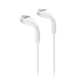 Ubiquiti UniFi Patch Cable, Ultra tenký patch kabel s podporou 10 GbE, 1m, bílá