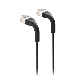 Ubiquiti UniFi Patch Cable, Ultra tenký patch kabel s podporou 10 GbE, 3m, černá, 10-pack