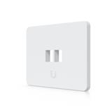 Ubiquiti UniFi univerzální horizontální nástěnná zásuvka, 2 porty pro keystone, přetíratelný kryt, balení 4 ks