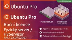 Ubuntu Pro (self support) - Fyzický server / Hypervisor