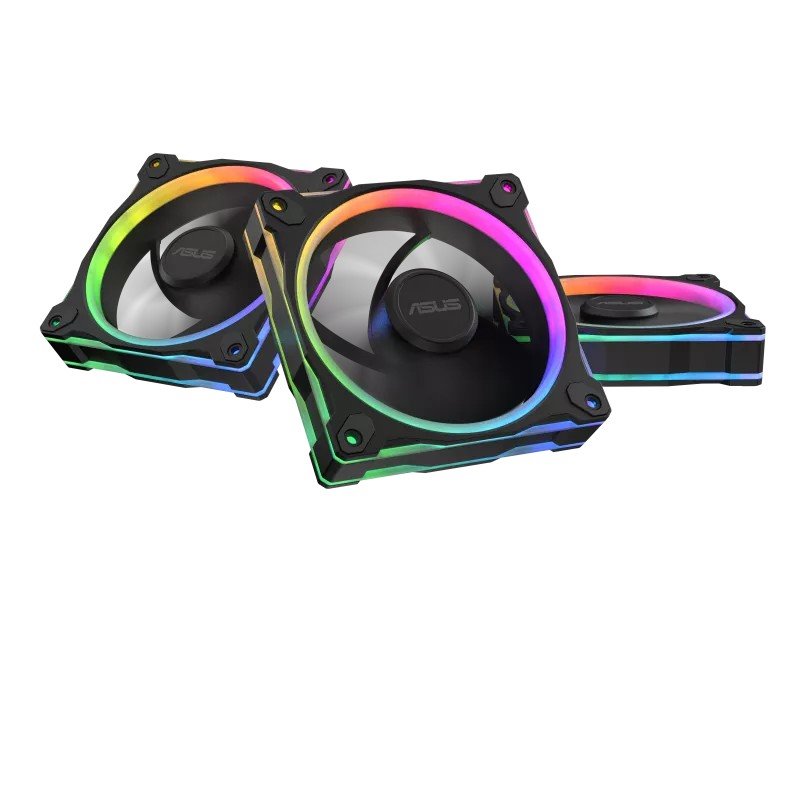 Ventilátor ASUS Prime MR120 FAN ARGB Black 3pack