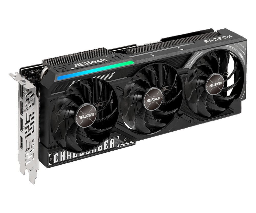 VGA Asrock Radeon RX 9070 XT Challenger 16G GDDR6