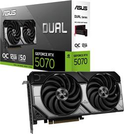 VGA ASUS DUAL RTX5070 OC 12GB/192-bit GDDR7 HDMI 3xDP