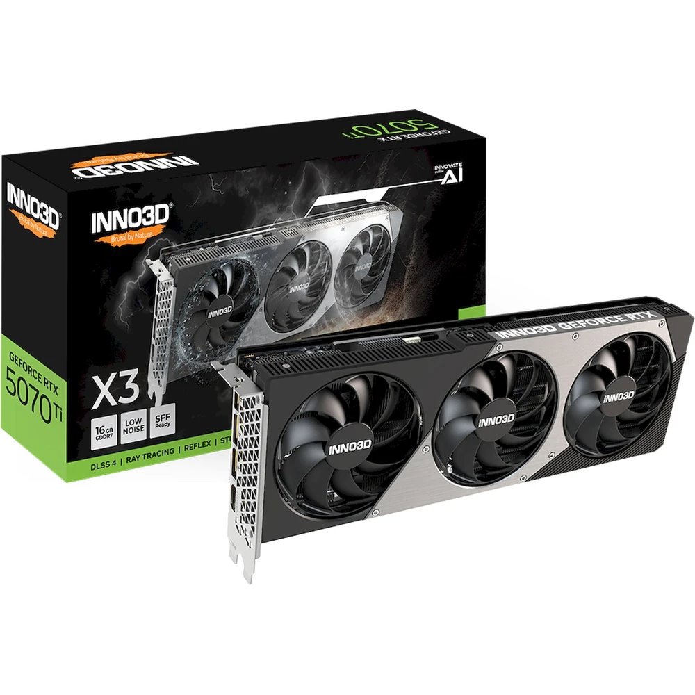 VGA INNO3D NVIDIA GeForce RTX 5070 Ti X3 16GB