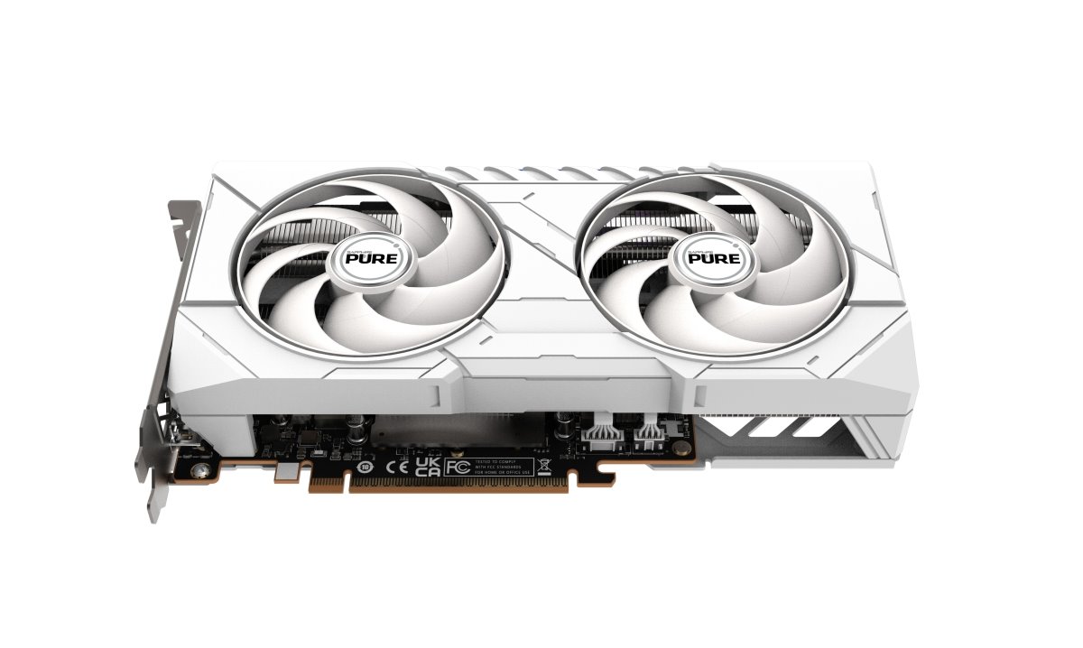 VGA SAPPHIRE PURE AMD Radeon RX 9060 XT OC 16GB WHITE