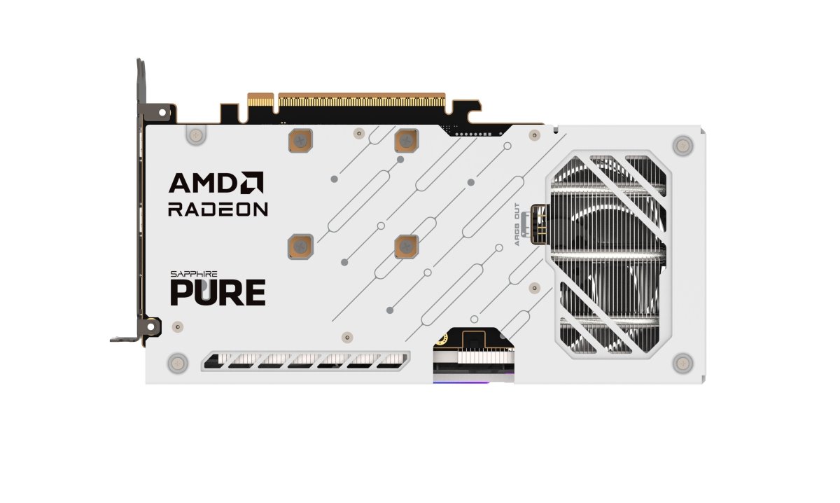VGA SAPPHIRE PURE AMD Radeon RX 9060 XT OC 16GB WHITE