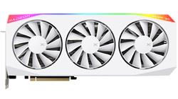VGA XFX Mercury AMD Radeon RX 9070XT OC 16GB GDDR6, Gaming Edition RGB, White