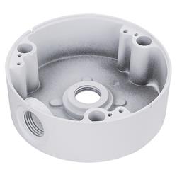 Vivotek AM-71D, venkovní instalační krabice, hliníková slitina, bílá, PF 1/2", O117 × 40 mm