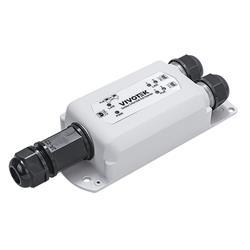 Vivotek AP-GXC-0250 PoE Extender, 2× GE výstup, IP67, IK10, až 300 m, ochrana 6 kV, venkovní