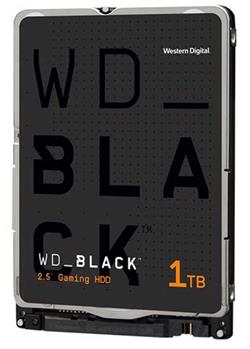 WD HDD Black 2.5'' 1TB - 7200rpm/SATA-III/64MB