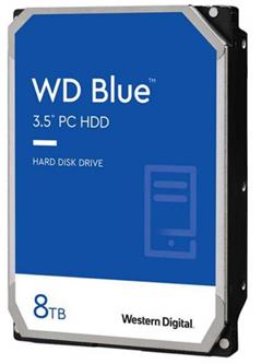 WD HDD Blue 3.5" 8TB - 5640rpm/SATA-III/128MB