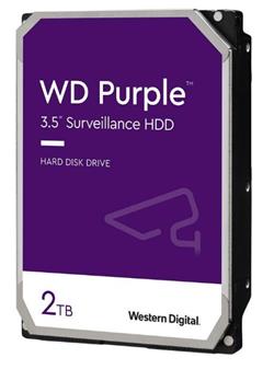 WD HDD Purple 3.5" 2TB - 5400rpm/SATA-III/256MB