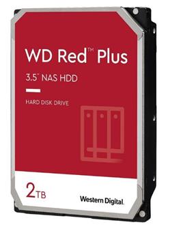 WD HDD Red Plus NAS 3.5" 2TB - 5400rpm/SATA-III/128MB