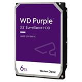 WD Purple (DVR) - 3,5" / 6TB / 5400rpm / SATA-III / 64MB cache / Surveillance HDD / WD60PURZ