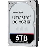 Western Digital Ultrastar DC HC310 3.5in 26.1MM 6000GB 256MB 7200RPM SATA ULTRA 512E SE