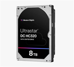 Western Digital Ultrastar DC HC320 3.5in 26.1MM 8000GB 256MB 7200RPM SATA ULTRA 4KN SE