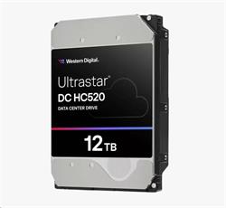 Western Digital Ultrastar DC HC520 3.5in 26.1MM 12000GB 256MB 7200RPM SAS ULTRA 4KN SE P3