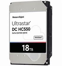 Western Digital Ultrastar DC HC550 18TB 512MB 7200RPM SATA 512E SE NP3