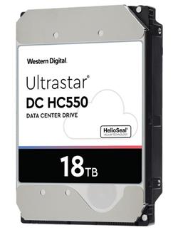 Western Digital Ultrastar DC HC550 3.5in 26.1MM 18000GB 512MB 7200RPM SAS ULTRA 512E SE P3