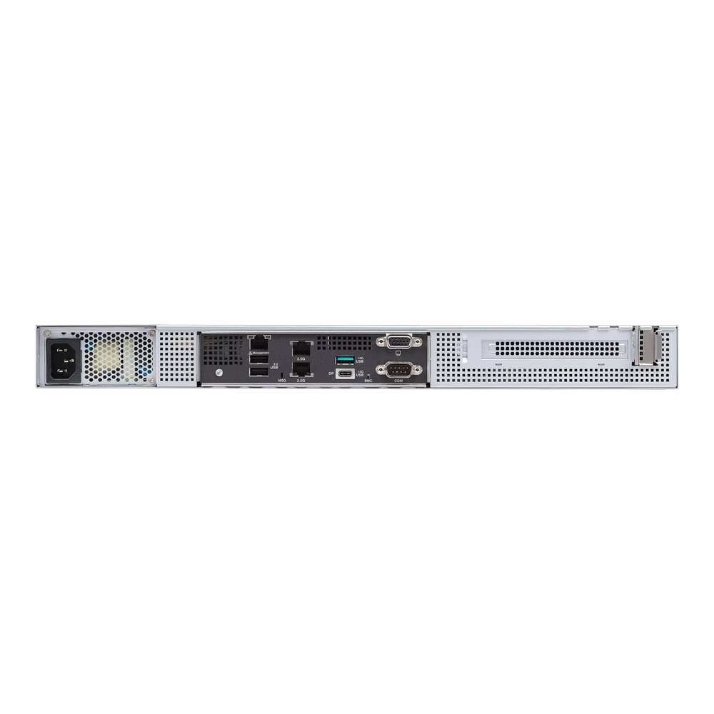 WS ASUS EC Pro ER100A B6, AM5, 4xDDR5, 1xPCIe 5.0, 2x2.5" HS, 2x2.5"SATA/U.2 NVMe, M.2, 1x1Gb+2x2.5Gb LAN, 500W, Rack 1U