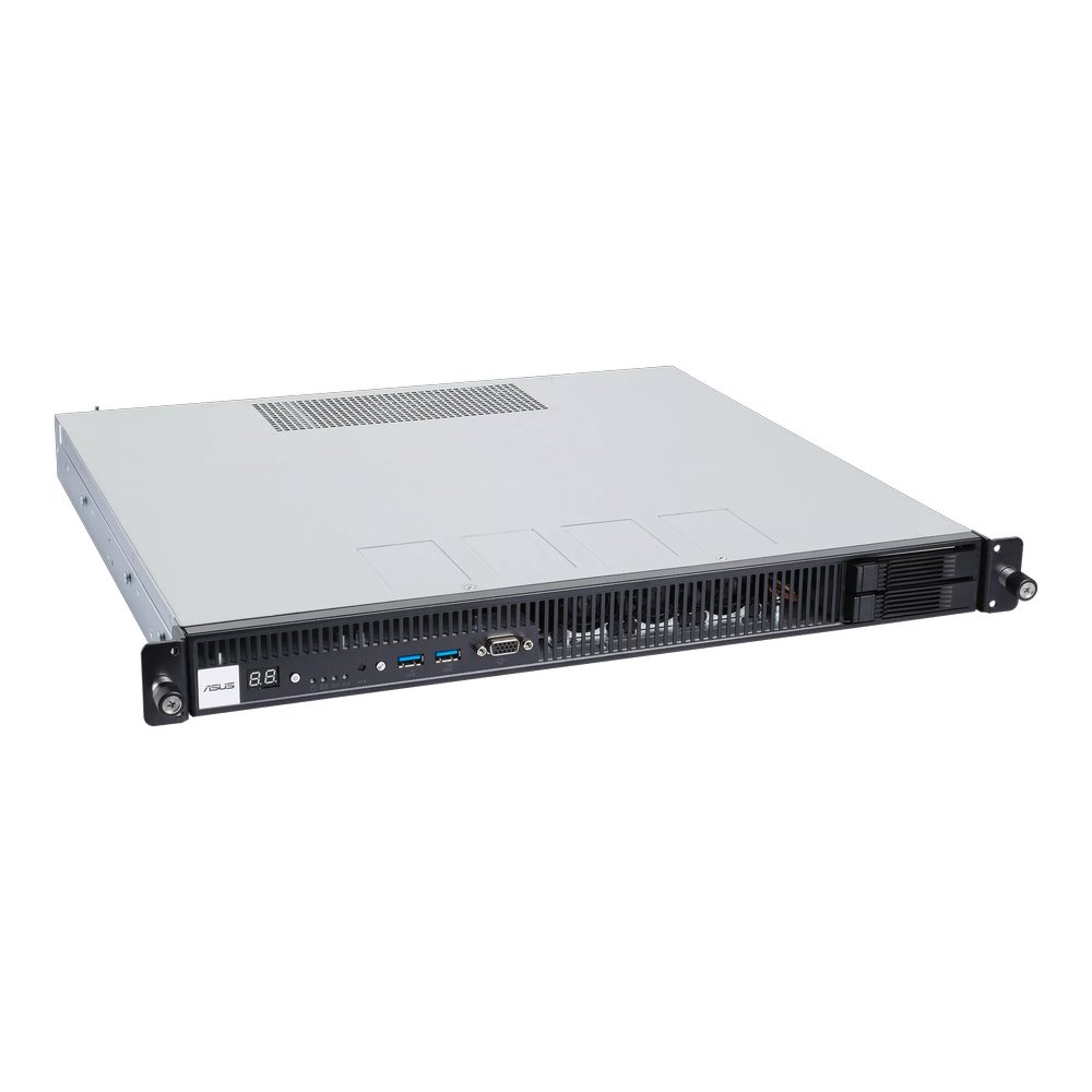 WS ASUS EC Pro ER100A B6, AM5, 4xDDR5, 1xPCIe 5.0, 2x2.5" HS, 2x2.5"SATA/U.2 NVMe, M.2, 1x1Gb+2x2.5Gb LAN, 500W, Rack 1U