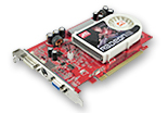 XpertVision X1600PRO, PCIe, 128MB GDDR3 2ns, DVI, Retail