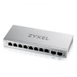Zyxel GS1200-10 v3, 8 Port Gigabit, 2 x SFP webmanaged Desktop Switch
