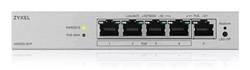 Zyxel GS1200-5HP v3, 5 Port Gigabit PoE+ webmanaged Desktop Switch, 4x PoE, 68 Watt