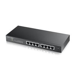 ZyXEL GS1900-8, 8p v.2 (8Gigabit RJ45,), IPv6, WebManaged, Fanless (green),