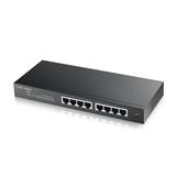 ZyXEL GS1900-8, 8p v.2 (8Gigabit RJ45,), IPv6, WebManaged, Fanless (green),